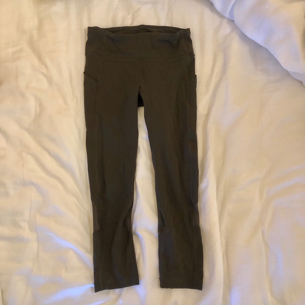 Lululemon Army Green Leggings!